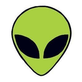 Green Alien Logo - Green Alien Temporary Tattoo is iconic and memorable