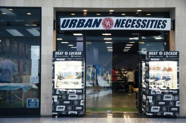Urban Necessities Logo - Urban Necessities Is Much More Than a Sneaker Shop - Vegas Seven