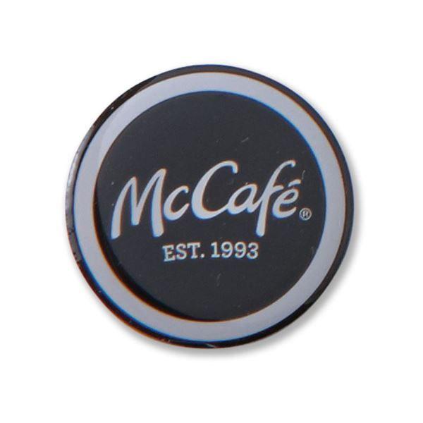 McCafe Logo - McCafe Round Buttons - 50 per Pack - Smilemakers | McDonald's ...