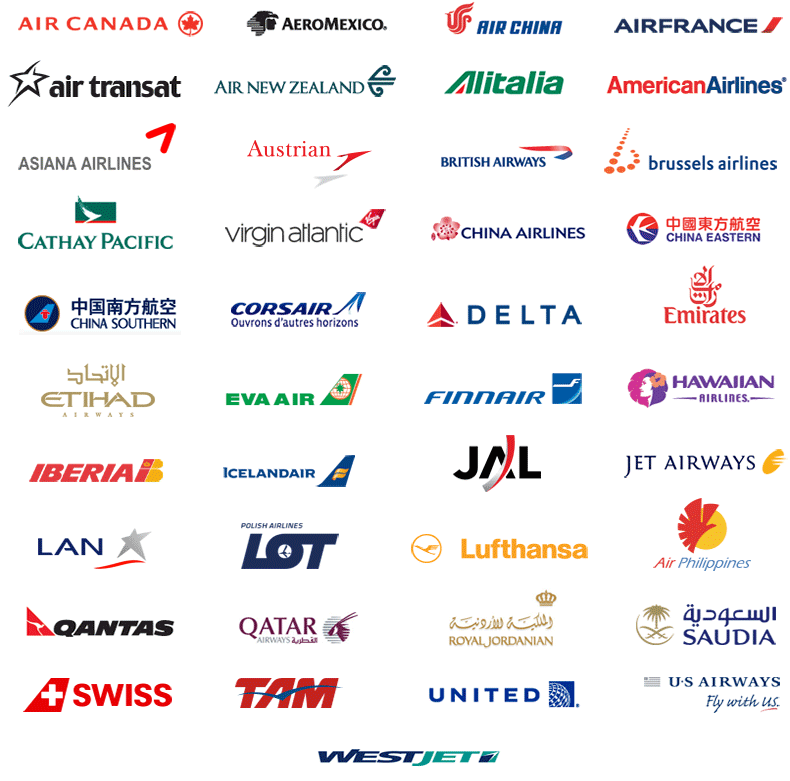 airlines logos with names