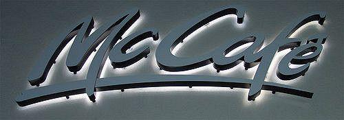 McCafe Logo - McCafe logo | Close-up of the McCafe logo. | Niall Kennedy | Flickr