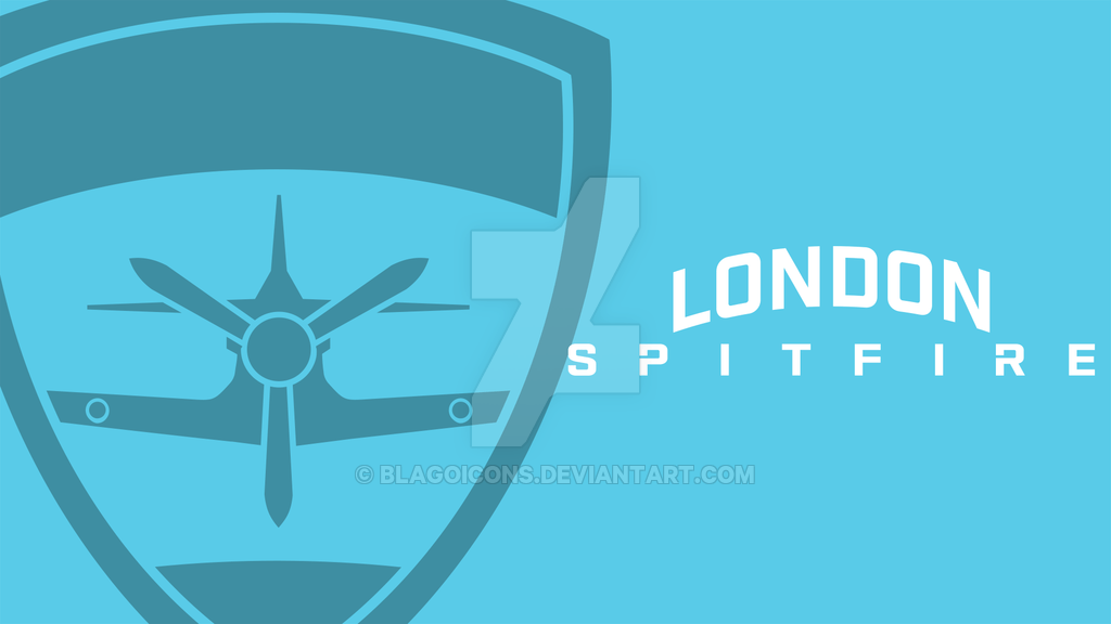 London Spitfire Logo - Overwatch League - London Spitfire Wallpapers by Blagoicons on ...