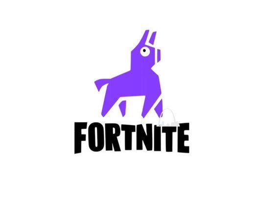 Fornite Lama Logo - Fortnite Llama svg cut file, Fornite gamer wall svg diy decal file ...