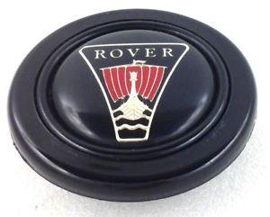 Gray and Red and Gold Logo - Genuine Momo Rover steering wheel centre cap button. Gold and red ...