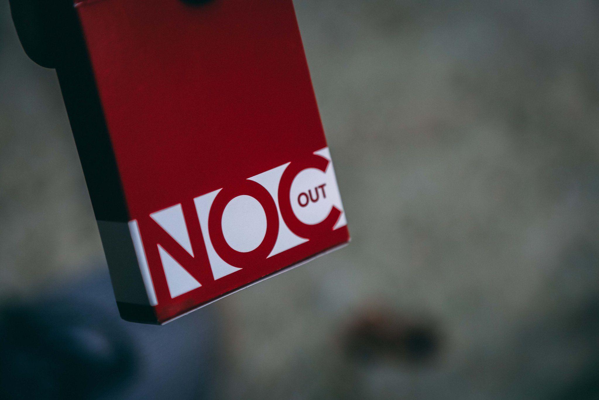 Gray and Red and Gold Logo - NOC Out: RED/GOLD – UME PlayingCards Company