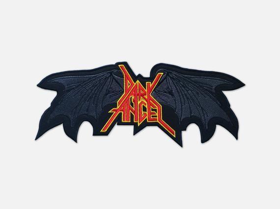 Angel Band Logo - Dark Angel logo embroidered backpatch / back patch / backshape | Etsy
