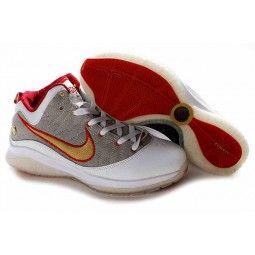 Gray and Red and Gold Logo - Order James Wade Basketball Shoes Nike Lebron 2018 65% off