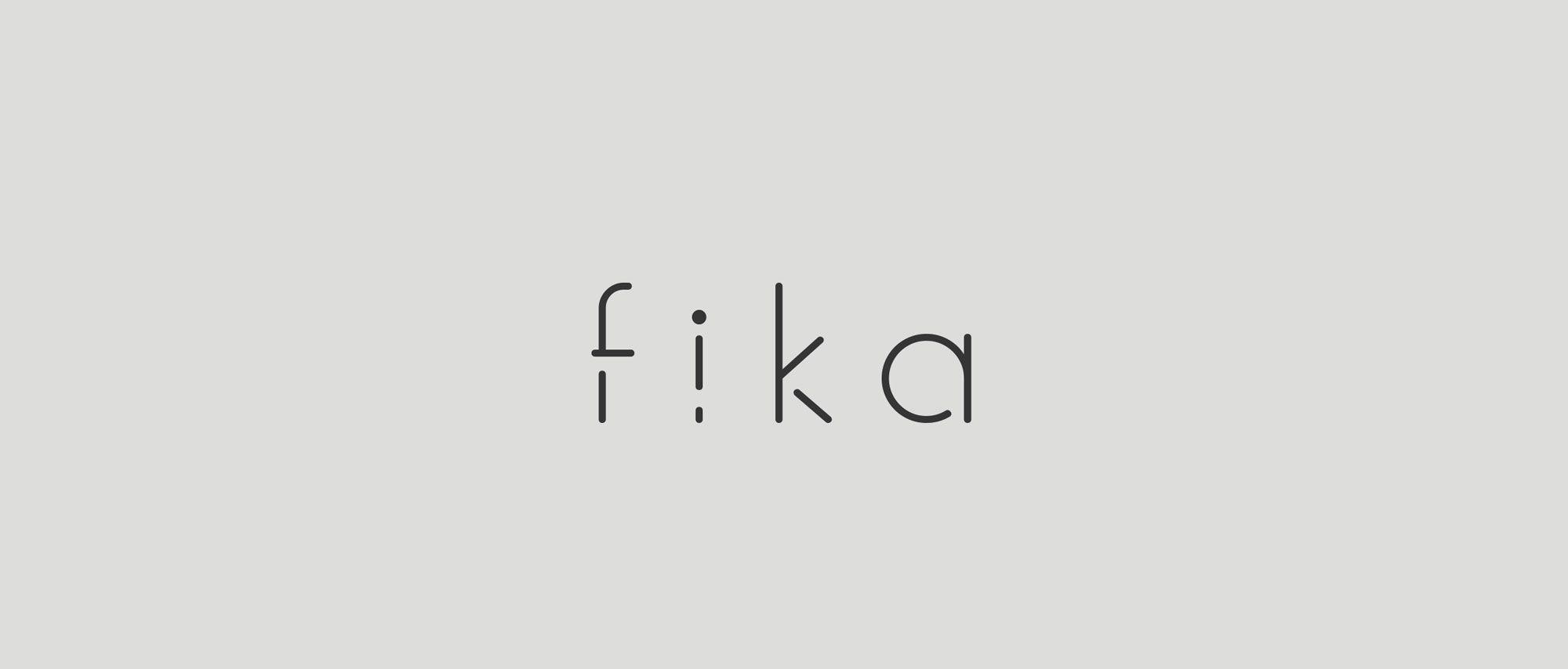 Coffee Shop Brand Logo - Fika Coffee Shop Branding | Creative Wilderness