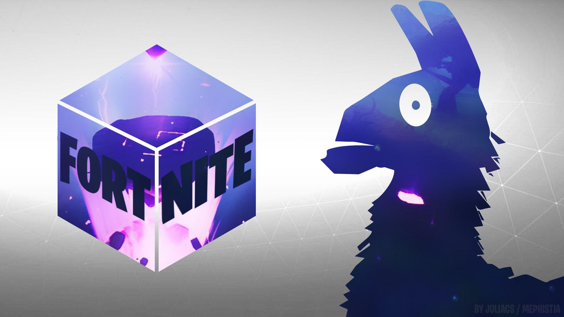 Fornite Lama Logo - Llama & Cube Fortnite Season 6 Wallapper By Julia CS