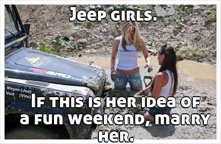 Funny Jeep Girl Logo - Marry Her! (Jeep Girl Edition)