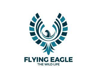 Flying Blue Eagle Logo - Flying Eagle Designed by MRM1 | BrandCrowd