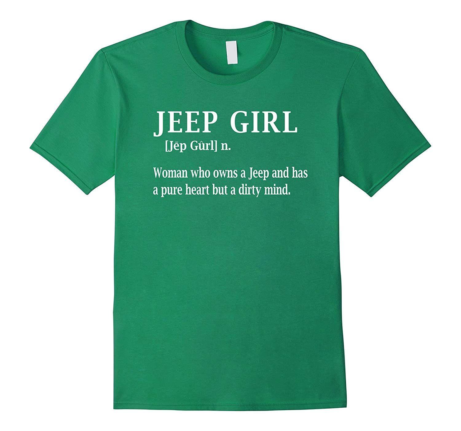 Funny Jeep Girl Logo - Jeep Girl Funny Shirt For Woman TD