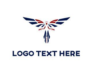 Flying Blue Eagle Logo - Flying Logo Maker | Create Your Own Flying Logo | Page 5 | BrandCrowd