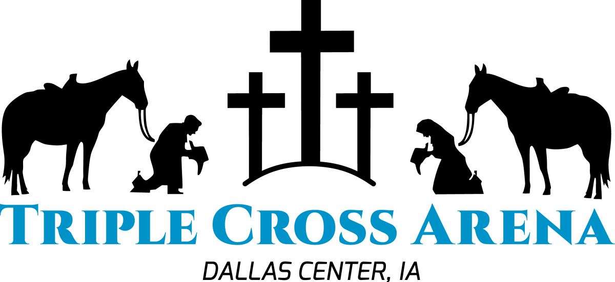 Horse Cross Logo - Triple Cross Arena on EquineNow