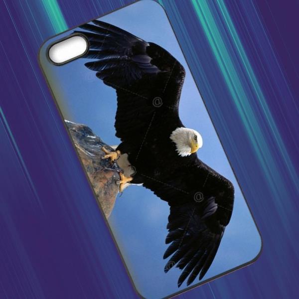 Flying Blue Eagle Logo - i phone case black Boutique Mountain Eagle Flying Blue SKY LG Google