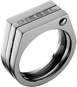 Black Ring Logo - kaminorth shop: DIESEL diesel ring black embedded Leinster into