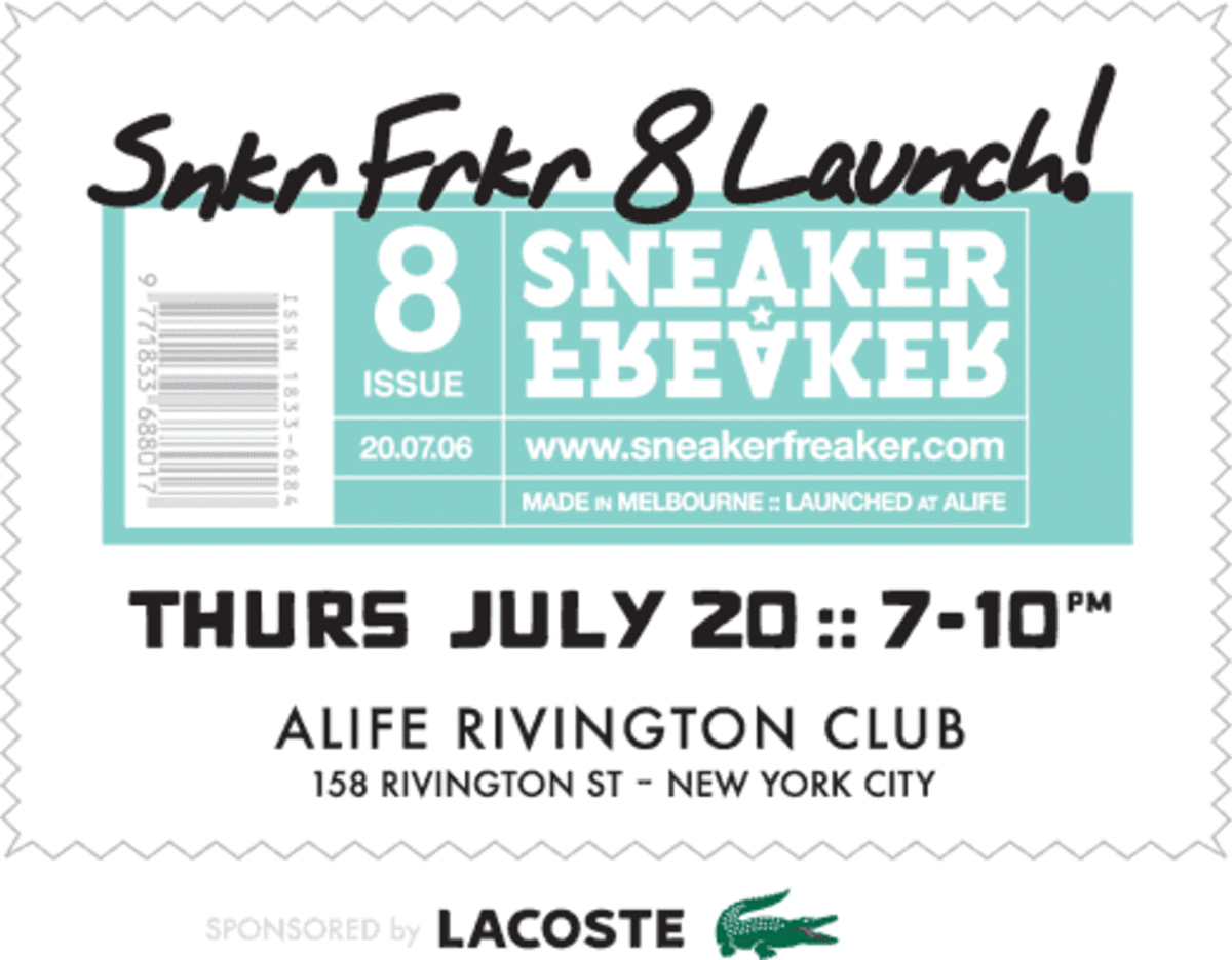 Alife Rivinton St Logo - Sneaker Freaker 8 Launch @ Alife Rivington Club (A.R.C.) - Freshness Mag