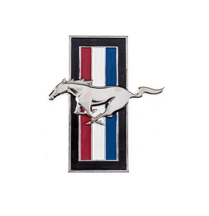 Horse Cross Logo - Ford Mustang Horse Metal Wall Logo - FiftiesStore.com