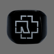 Black Ring Logo - Apparel - Jewelry - Rings | Rammstein-Shop