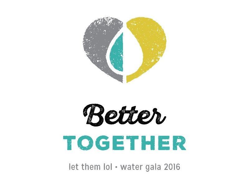 Sierra Water Logo - Better Together Water Gala Logo 2016 by Katie Arcara | Dribbble ...