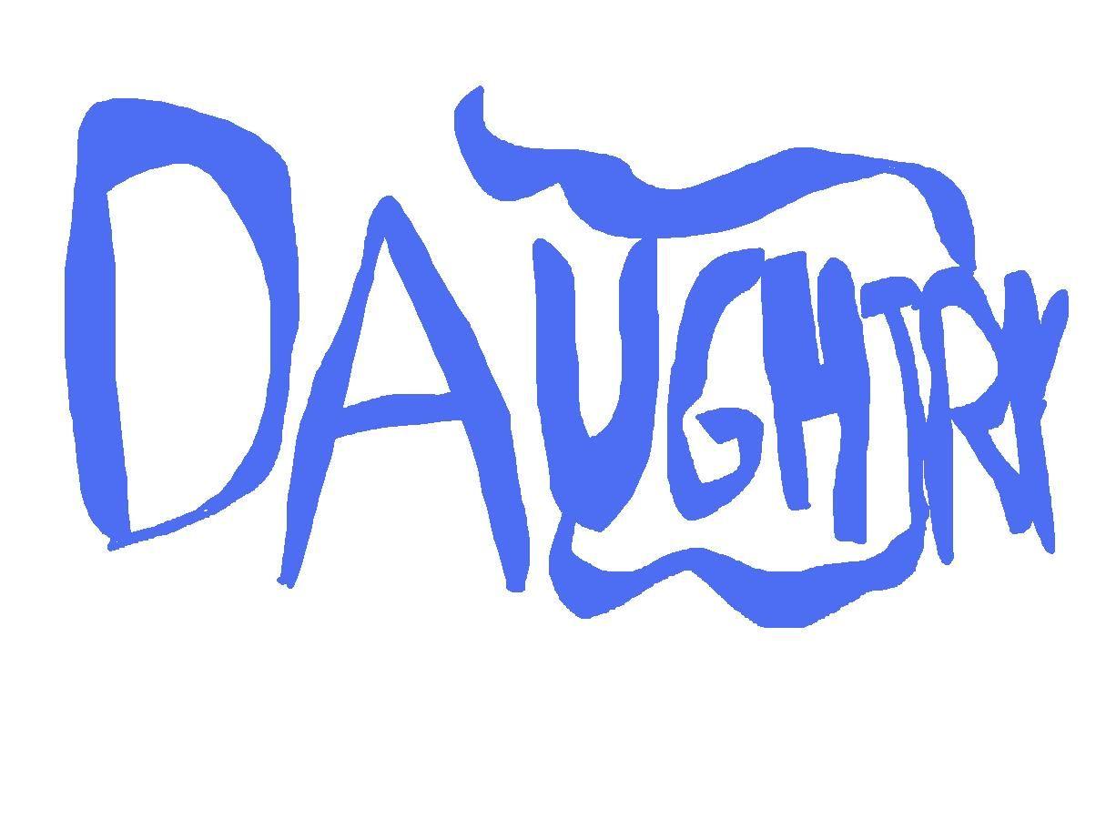 Daughtry Logo - Daughtry logo drawing I made on my Paint program, drawing the logo