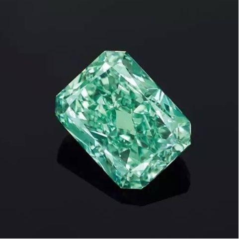 Blue and Green Diamond Logo - Aurora Green Diamond - The Largest Vivid Green Diamond Ever ...