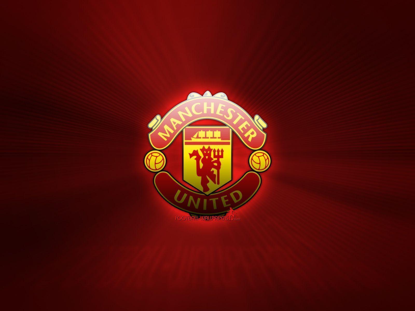 Man United Logo - Manchester United Logo Wallpapers - Wallpaper Cave