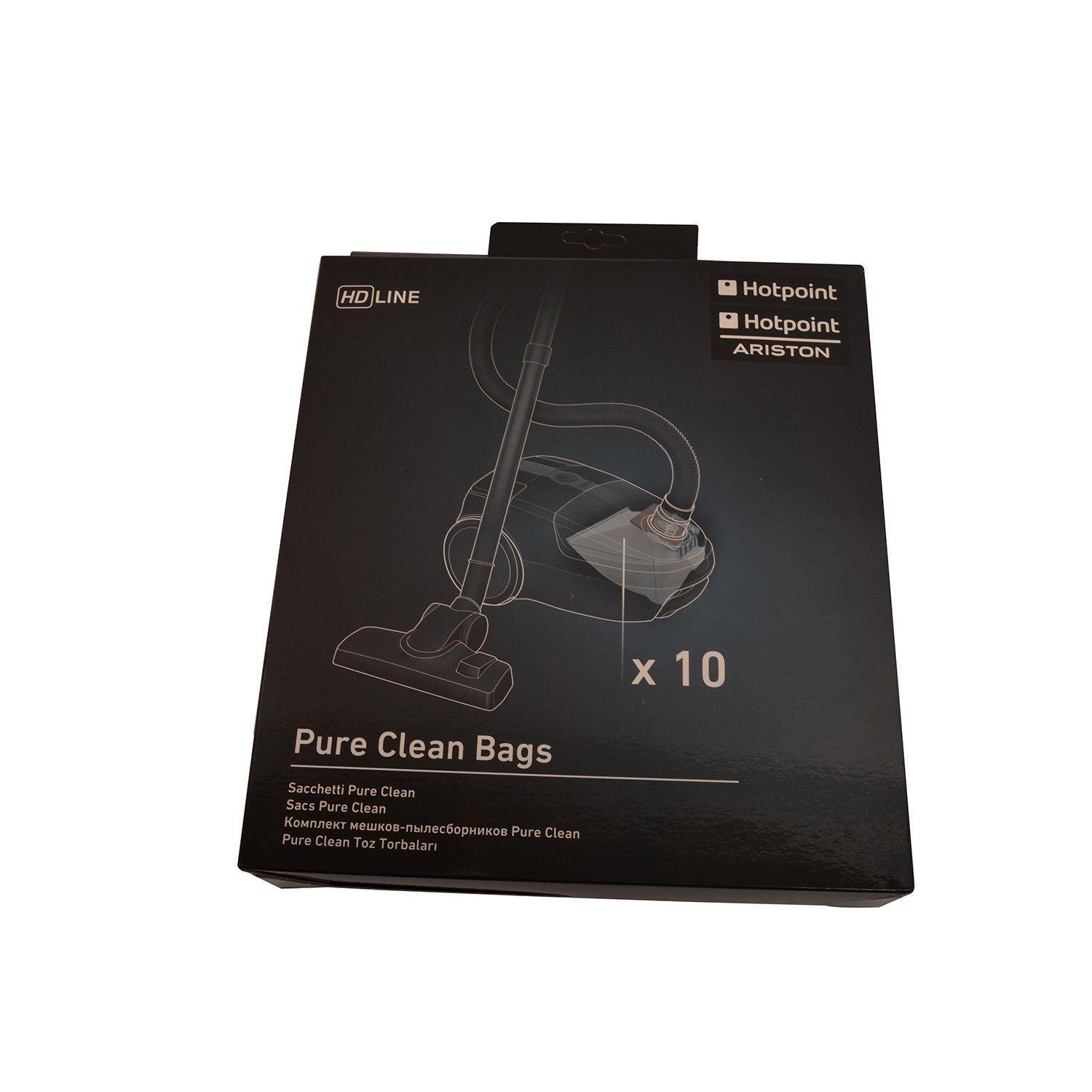 Hotpoint Logo - Hotpoint PURE CLEAN Vacuum Cleaner Genuine Dust Paper Bags