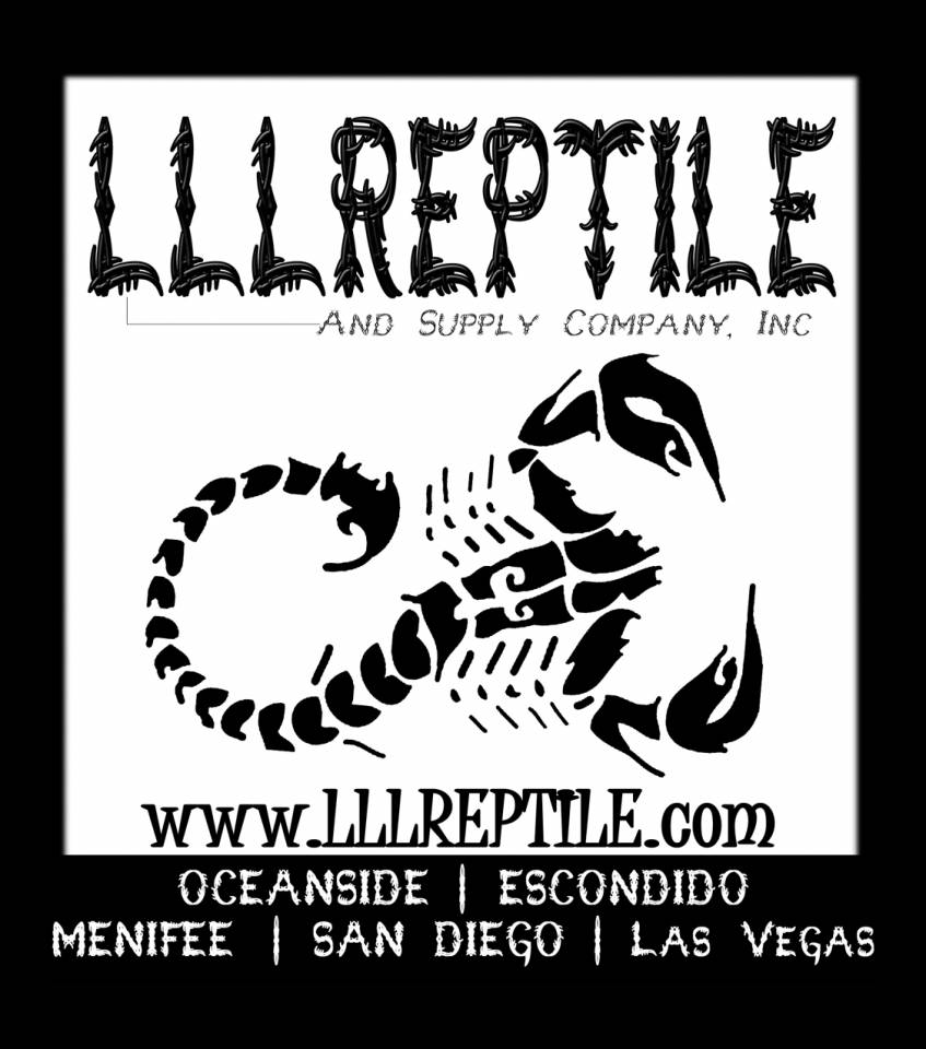 LLLReptile Logo - LLLReptile Scorpion Sticker for sale