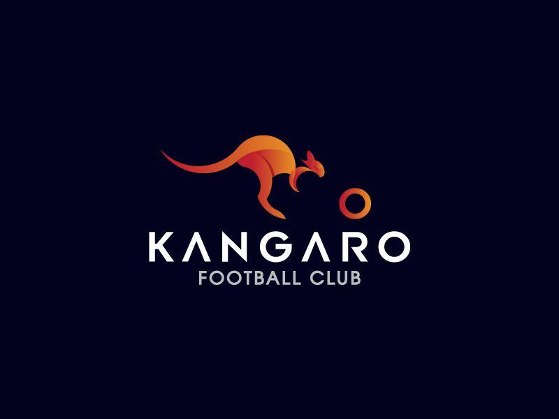 Kangaro with Logo - Kangaroo logo and grids