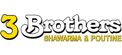 Three Brothers Logo - 3 Brothers Shawarma & Poutine | Ottawa, ON | (613) 241-2220