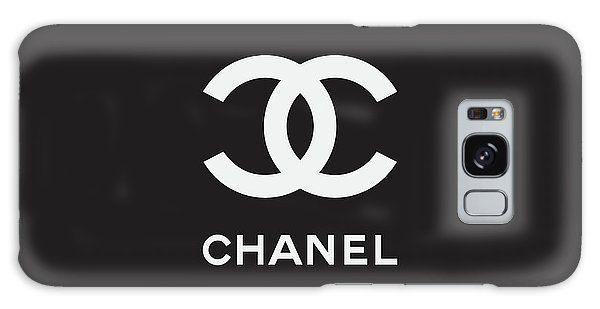 Chanel Galaxy Logo - Chanel - Black And White 03 - Lifestyle And Fashion Galaxy S8 Case ...