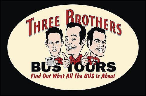 Three Brothers Logo - Three Brothers Bus Tours Logo For 'The Break-Up' | Designed … | Flickr