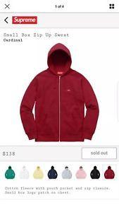 Extra Small Supreme Logo - SUPREME SMALL BOX LOGO ZIP UP Hoodie SWEAT CARDINAL RED XL EXTRA