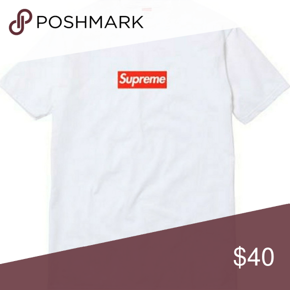 Extra Small Supreme Logo - Supreme Tee shirt, sizes small to extra large Simple box logo shirt ...