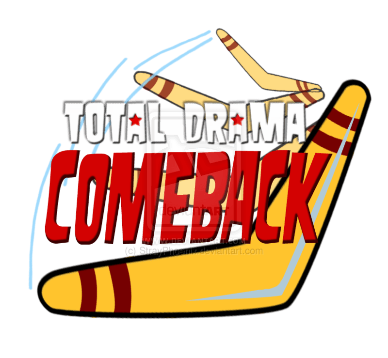 Total Drama Logo - Total Drama Comeback. Total Drama Comeback