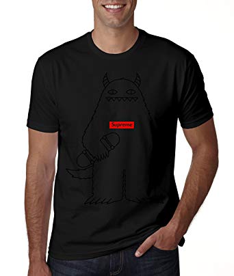 Extra Small Supreme Logo - Supreme Monster Skater Design Men's T Shirt Extra Small: Amazon.co