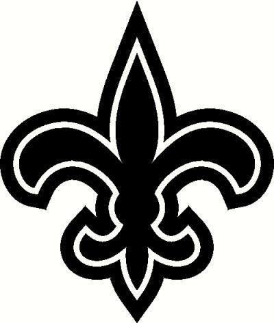 Black and White Saints Logo - News Trend Today: Orleans Saints Vinyl Decal Decalsports Decals Wall