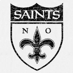 Black and White Saints Logo - 86 Best N. O. Saints images