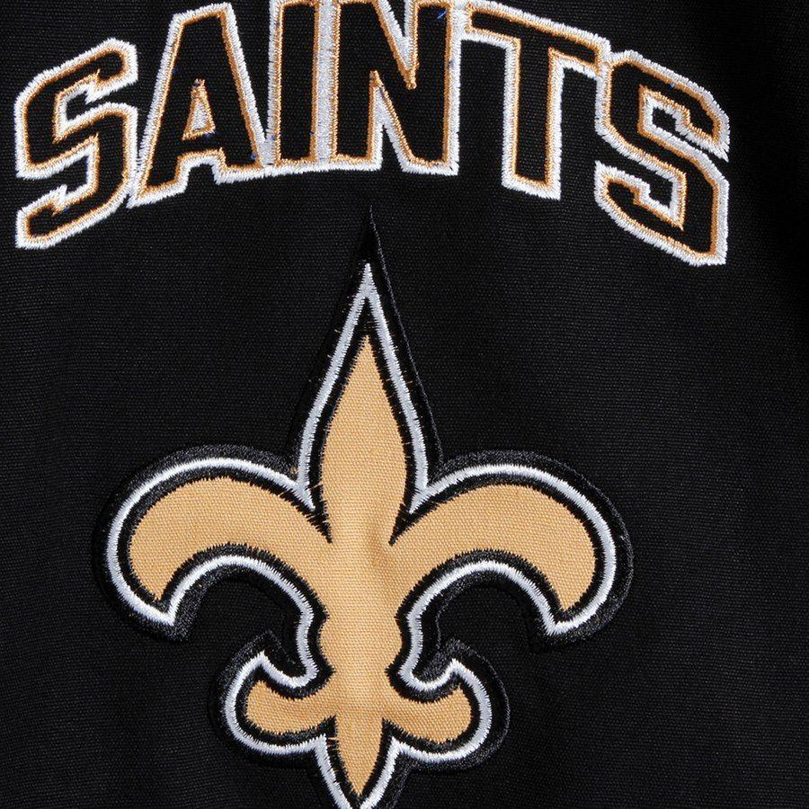 Black and White Saints Logo - Men's New Orleans Saints G-III Sports by Carl Banks Black/White Home ...