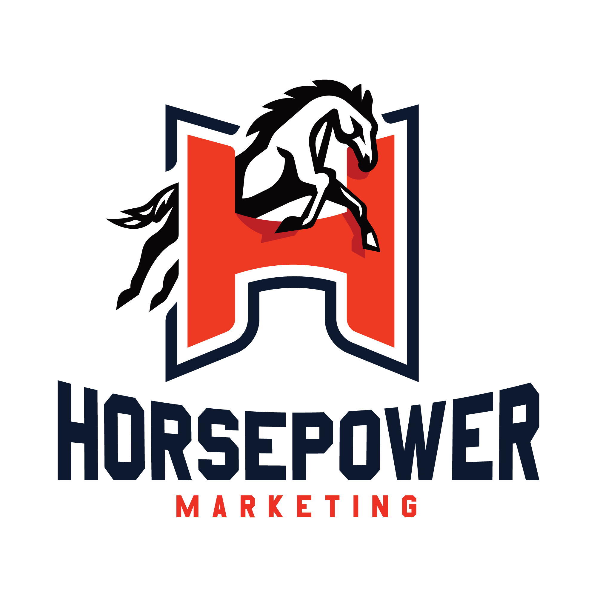 Horsepower Logo - Horsepower Marketing Letter H | Logo Cowboy