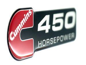 Horsepower Logo - 450 HORSEPOWER CUMMINS DIESEL EMBLEM | eBay