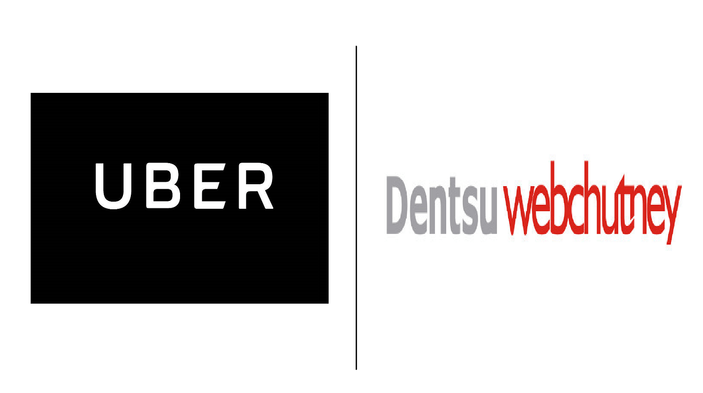 Uber Digital Logo - Uber Awards Digital Mandate to Dentsu Webchutney for the India and ...