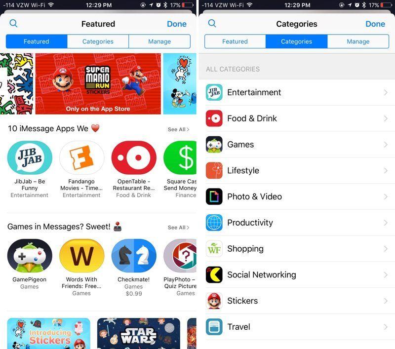 Categories App Logo - Messages App Store Updated With Categories for Better App Discovery