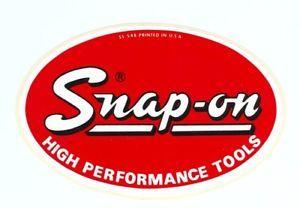 Old Snap-on Logo - NEW Vintage Snap On Tools Snap On Tool Box Sticker Decal Man Cave