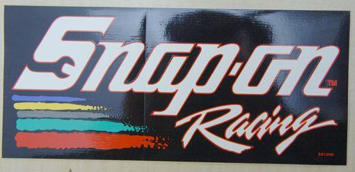 Old Snap-on Logo - Snap On SNAP ON Racing Sticker Old Logo Type : Real Yahoo Auction