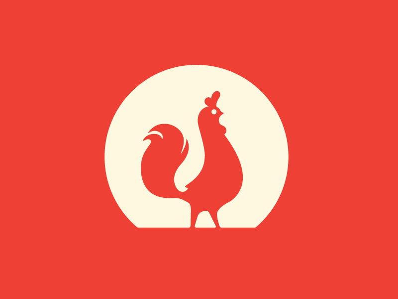 Red Chicken Logo - Ol' Spicy | Logos | Logo inspiration, Logo design, Logos