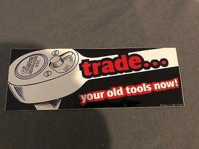 Old Snap-on Logo - SNAP ON TOOLS Old Logo “I make my living” decal - $9.00