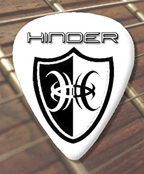 Hinder Logo - Hinder Logo Premium Guitar Pick x 5 Medium: Amazon.co.uk: Musical ...
