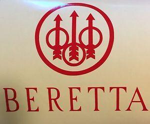 Beretta Firearms Logo - Beretta Firearms Logo Vinyl Window Decal Sticker 5 Choose Your
